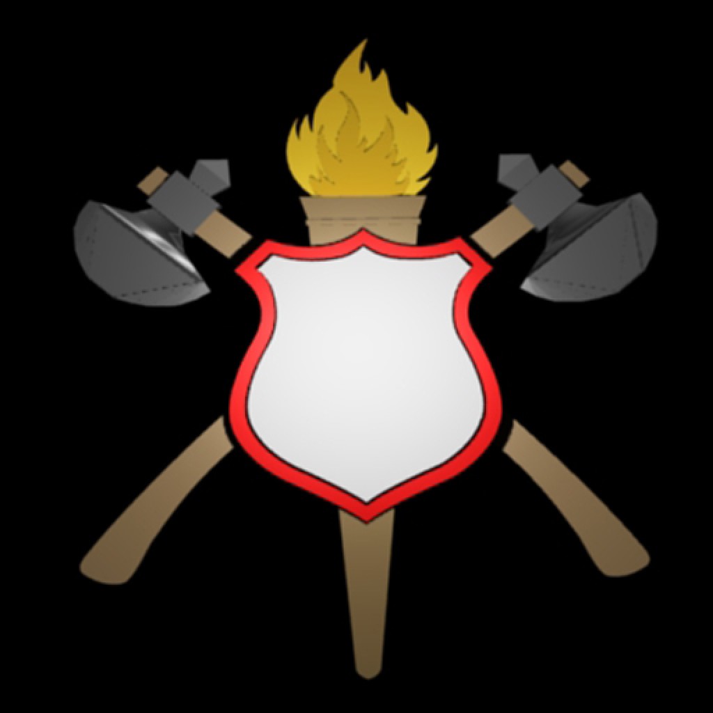 BrasÃÂ£o de Bombeiros em 3D (Fireman - Logo) preview image 1